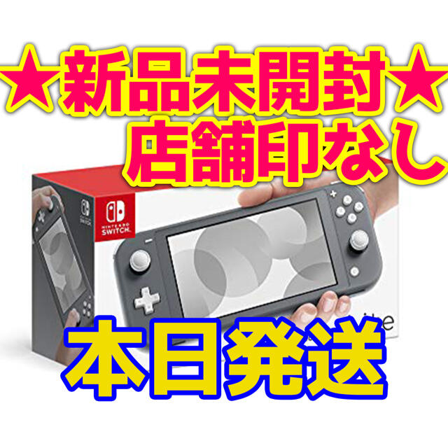 Switch Lite 任天堂 スイッチ ライト 本体  ニンテンドウ　グレー