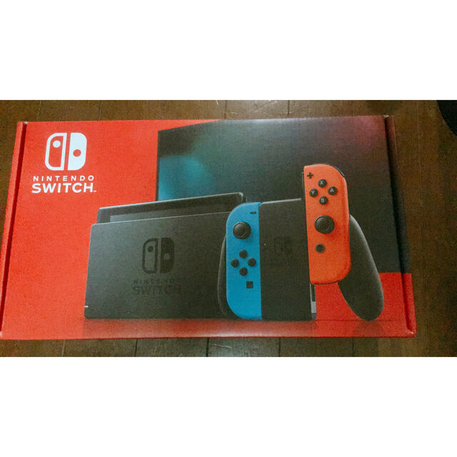 【新品箱潰れ】Nintendo Switch JOY-CON(L) ネオンブルー
