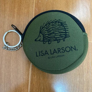 リサラーソン(Lisa Larson)のリサラーソン コインケース カーキ ハリネズミ 小銭入れ(コインケース/小銭入れ)