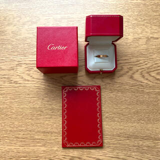カルティエ(Cartier)のカルティエ ラブリング ピンクゴールド 10号(リング(指輪))