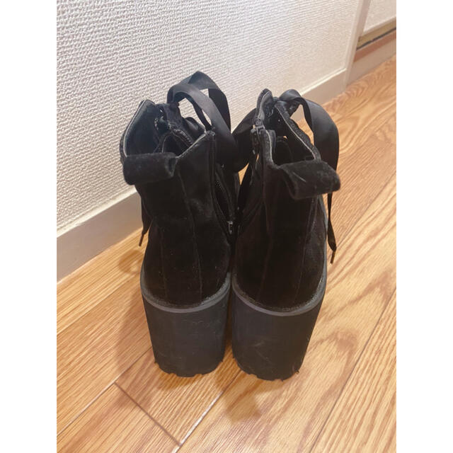 Bubbles(バブルス)の値下げしました❗️バブルス💒レースアップ厚底ブーツ👢 レディースの靴/シューズ(ブーツ)の商品写真