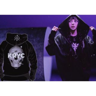 MILKBOY - KRY ドクロ 骸骨 パーカー ブラック 新品未開封の通販 by