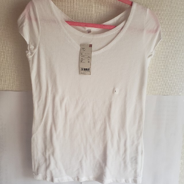 UNIQLO(ユニクロ)のユニクロ　フレンチTシャツ レディースのトップス(Tシャツ(半袖/袖なし))の商品写真