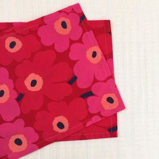 マリメッコ(marimekko)のusedランチョンマット 2枚セット(ファブリック)