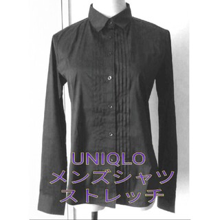 ユニクロ(UNIQLO)のUNIQLO デザイン ストレッチ シャツ 新品未使用(シャツ)