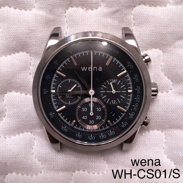 wena 腕時計 フェイスのみ ヘッド シルバー WH-CS01/S
