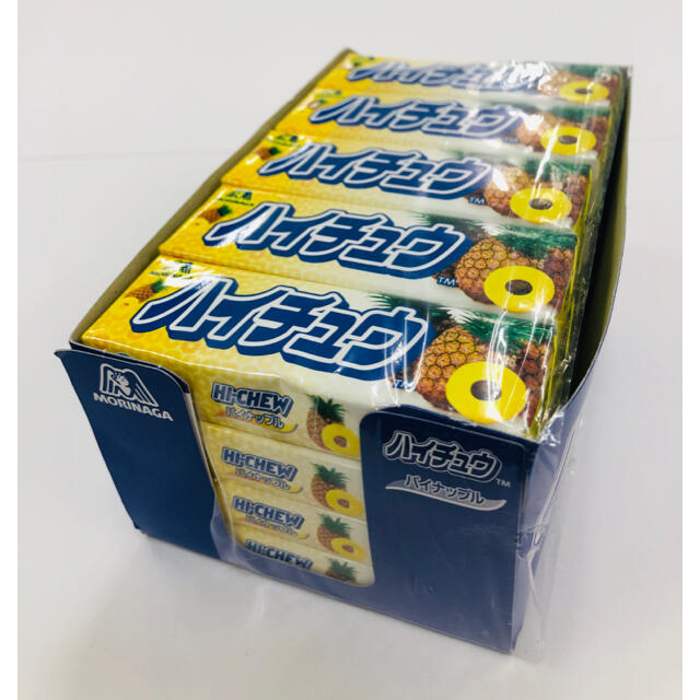 森永乳業(モリナガニュウギョウ)の森永　ハイチュウ　パイン 食品/飲料/酒の食品(菓子/デザート)の商品写真