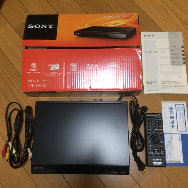 SONY(ソニー)のSONY DVP-SR20 スマホ/家電/カメラのテレビ/映像機器(DVDプレーヤー)の商品写真