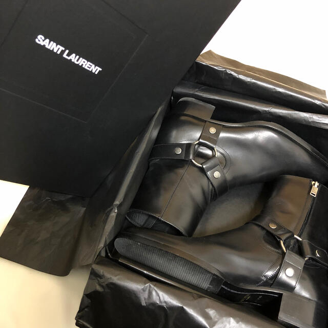 saintlaurent リングブーツ41