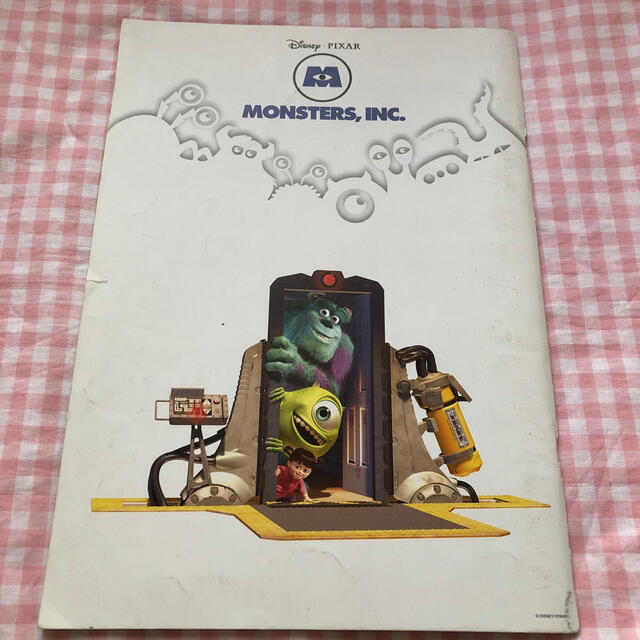Disney(ディズニー)のモンスターズインク　映画パンフレット エンタメ/ホビーの本(その他)の商品写真