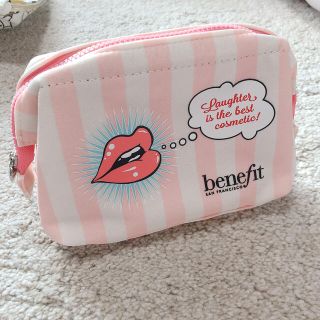 ベネフィット(Benefit)の中古★benefit コスメポーチ　ピンク　ノベルティ(ポーチ)