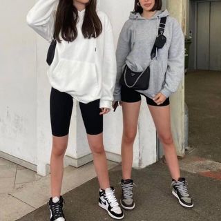 フォーエバートゥエンティーワン(FOREVER 21)の5分丈　バイカーレギンス バイカーショーツ ショートレギンス　ミディー(ショートパンツ)