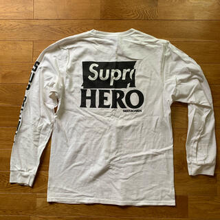シュプリーム(Supreme)の14SS  SUPREME  ANTIHERO L/S LOGO TEE(Tシャツ/カットソー(七分/長袖))