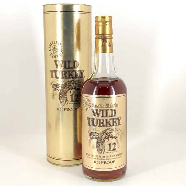 ワイルドターキー WILD TURKEY 12年 ゴールドラベル 750ml 特別価格 ...