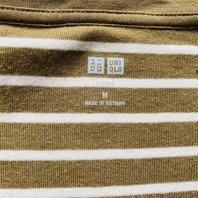 UNIQLO(ユニクロ)のUNIQLO ボーダー七分袖 レディースのトップス(カットソー(長袖/七分))の商品写真