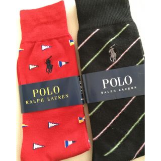 ポロラルフローレン(POLO RALPH LAUREN)のラルフローレン 靴下　紳士用　二枚セット(ソックス)