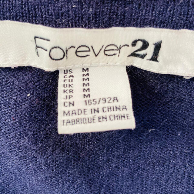 FOREVER 21(フォーエバートゥエンティーワン)のForever21 カーディガン レディースのトップス(カーディガン)の商品写真