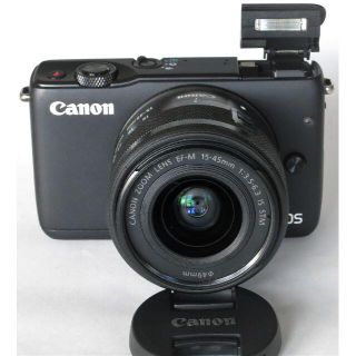 キヤノン(Canon)の極美品　Canon EOS M10  EF-M15-45mm セット(ミラーレス一眼)