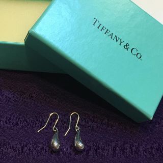 ティファニー(Tiffany & Co.)の送料0円 TIFFANY&CO. ディアドロップ ピアス 925シルバー(ピアス)