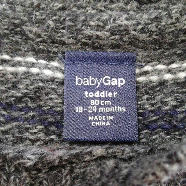 GAP(ギャップ)のGAP　ニット　90㎝ キッズ/ベビー/マタニティのキッズ服男の子用(90cm~)(ニット)の商品写真