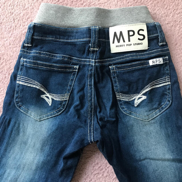 MPS(エムピーエス)のMPS☆ストレッチデニム110 男女兼用 キッズ/ベビー/マタニティのキッズ服女の子用(90cm~)(パンツ/スパッツ)の商品写真