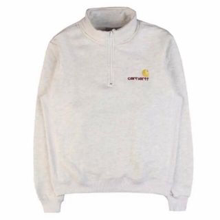 カーハート(carhartt)のカーハート  ハーフジップ　スウェット　パーカー(パーカー)