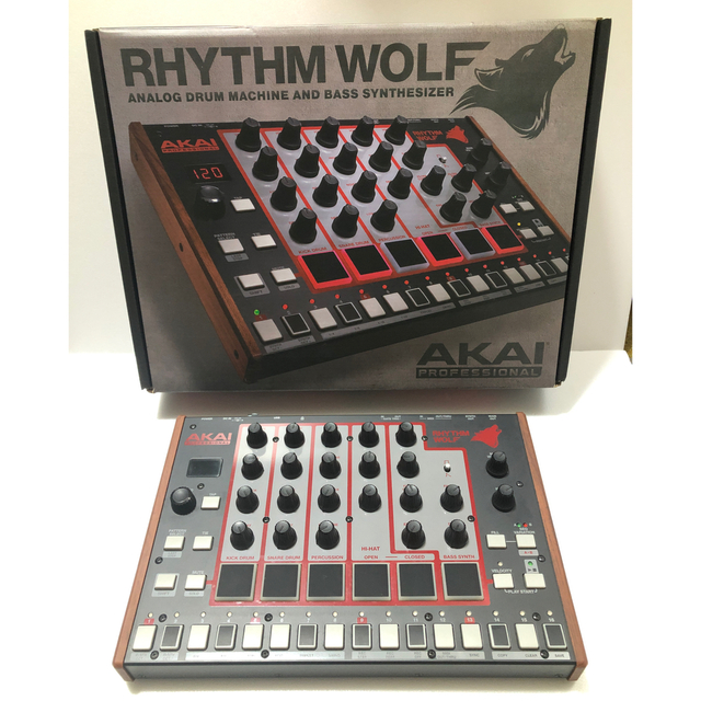 AKAI Rhythm Wolf リズムウルフ アナログドラムマシン シンセ