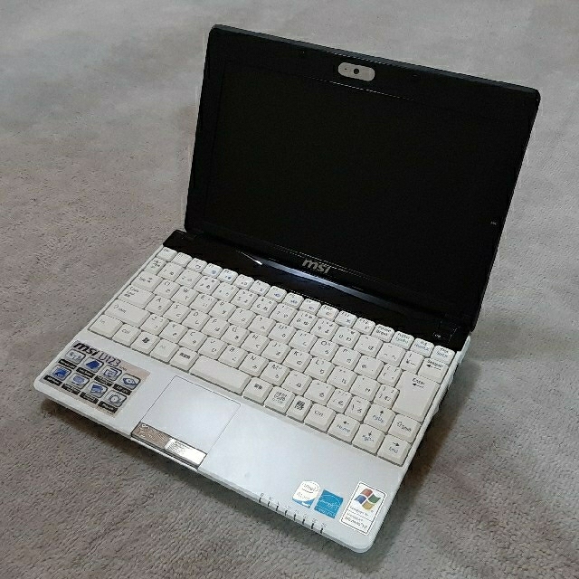 msi u123 ノートパソコン