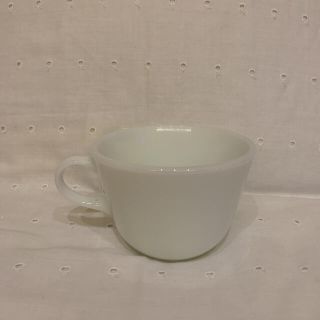 パイレックス(Pyrex)のOLD PYREX カップ　ホワイト(グラス/カップ)