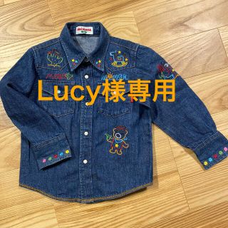 ミキハウス(mikihouse)の☆Lucy様専用☆ ミキハウス　デニムシャツ(ブラウス)