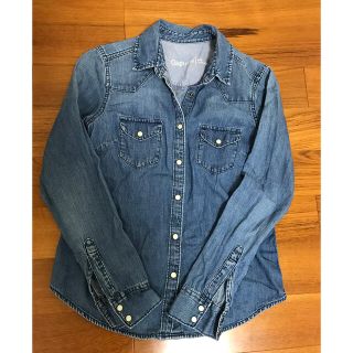 ギャップ(GAP)のギャップ　デニムシャツXSサイズ(シャツ/ブラウス(長袖/七分))