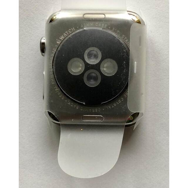 Apple Watch(アップルウォッチ)の新品 Apple Watch ステンレス 42mm 初代 サファイアガラス メンズの時計(腕時計(デジタル))の商品写真