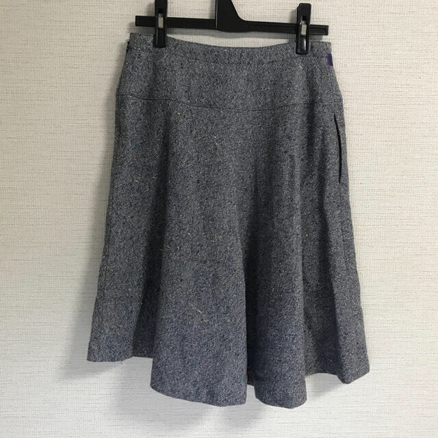 mikihouse(ミキハウス)のミキハウス　ツイード風スカート キッズ/ベビー/マタニティのキッズ服女の子用(90cm~)(スカート)の商品写真