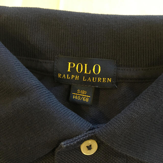 POLO RALPH LAUREN(ポロラルフローレン)のラルフ　長袖ポロシャツ　140サイズ キッズ/ベビー/マタニティのキッズ服男の子用(90cm~)(Tシャツ/カットソー)の商品写真