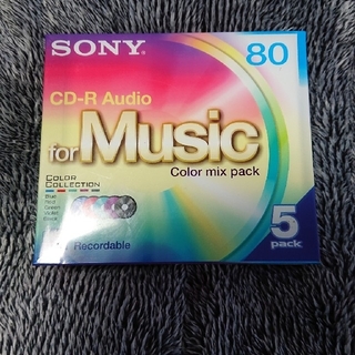 ソニー(SONY)の<新品>SONY CD-R for Music ５枚パック(その他)
