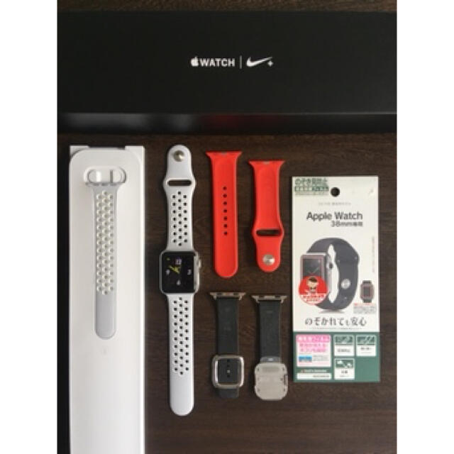 Apple Watch series2 NIKE+38mm/アルミニウムシルバー