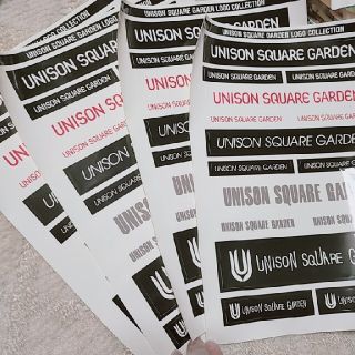 ユニゾンスクエアガーデン(UNISON SQUARE GARDEN)のUNISON SQUARE GARDEN　ステッカーセット(ミュージシャン)