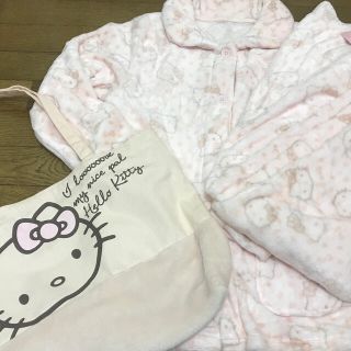 サンリオ(サンリオ)のM!LK様専用 ハローキティー パジャマ バッグ付き(ルームウェア)