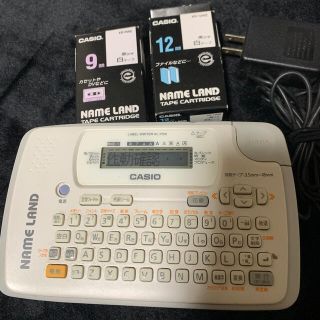 カシオ(CASIO)のCASIO NAME LAND  カシオネームランド テプラ付き(テープ/マスキングテープ)