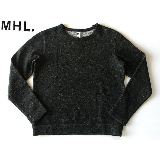 MARGARET HOWELL(マーガレットハウエル)の美品 MHL. ウールコットン ニットトレーナー M 日本製 メンズのトップス(ニット/セーター)の商品写真