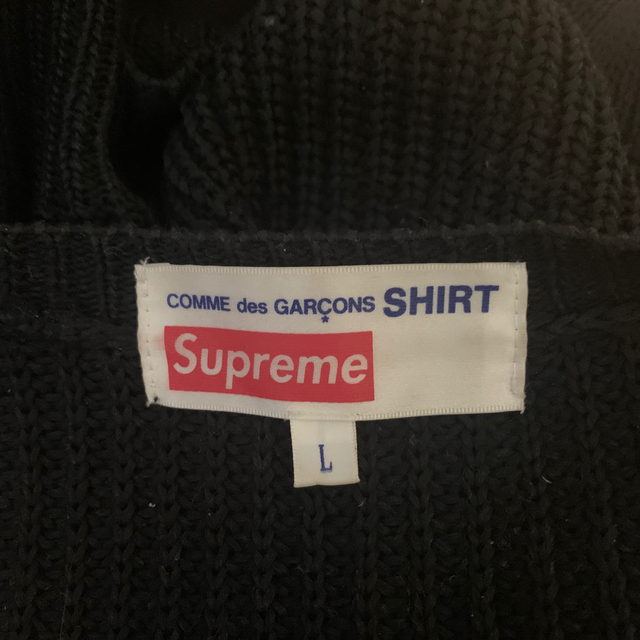 supreme コムデギャルソン ニット - ニット/セーター