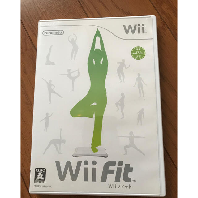 Wii(ウィー)のWii Fit エンタメ/ホビーのゲームソフト/ゲーム機本体(家庭用ゲームソフト)の商品写真