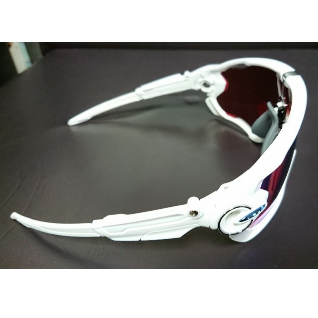 Oakley(オークリー)のオークリーJAWBREAKER Polished White PrizmSnow スポーツ/アウトドアの自転車(ウエア)の商品写真