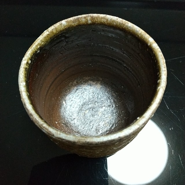【備前焼 湯呑②】Bizen ware teacup（ 税込・送料無料！) エンタメ/ホビーの美術品/アンティーク(陶芸)の商品写真