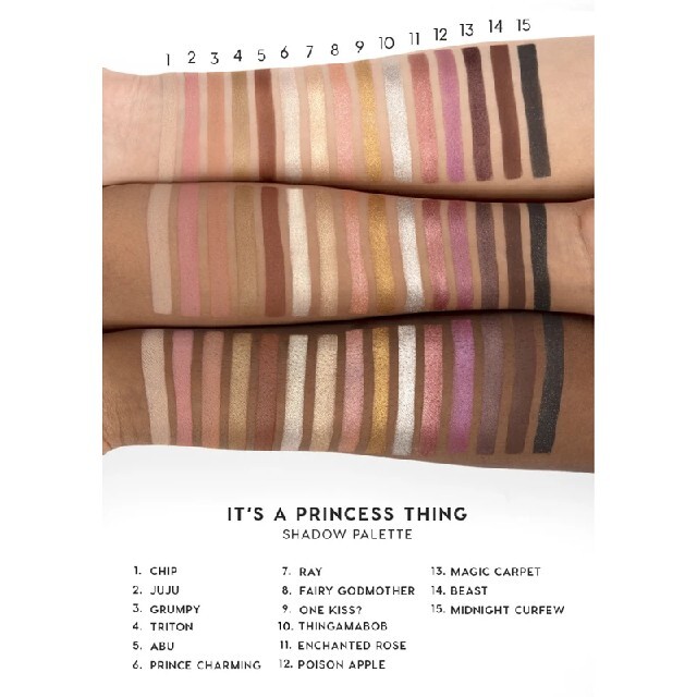 colourpop(カラーポップ)のColourpop It's a Princess Thing カラーポップ コスメ/美容のベースメイク/化粧品(アイシャドウ)の商品写真