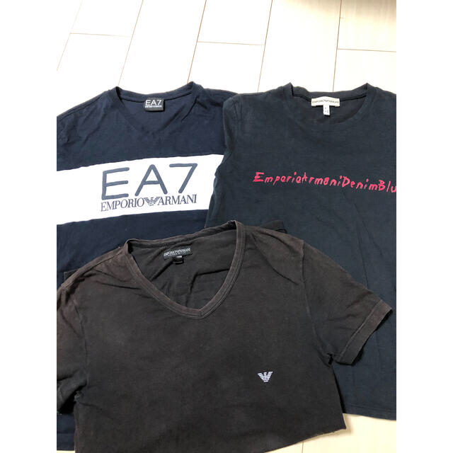 Armani(アルマーニ)のアルマーニ Tシャツ3点set メンズのトップス(Tシャツ/カットソー(半袖/袖なし))の商品写真