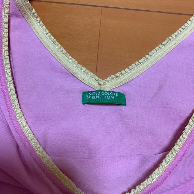 BENETTON(ベネトン)のBENETTON 七分袖シャツ レディースのトップス(カットソー(長袖/七分))の商品写真