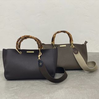 ドゥーズィエムクラス(DEUXIEME CLASSE)のドゥーズィエムクラス2020AW☆ KATIELOXTONBAG＆ストラップ茶(ショルダーバッグ)