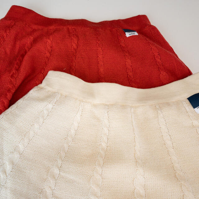 Simplicite(シンプリシテェ)のウールニットスカート レディースのスカート(ひざ丈スカート)の商品写真