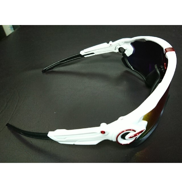 Oakley(オークリー)のオークリーJawbreaker Polished White PrizmRoad スポーツ/アウトドアの自転車(ウエア)の商品写真